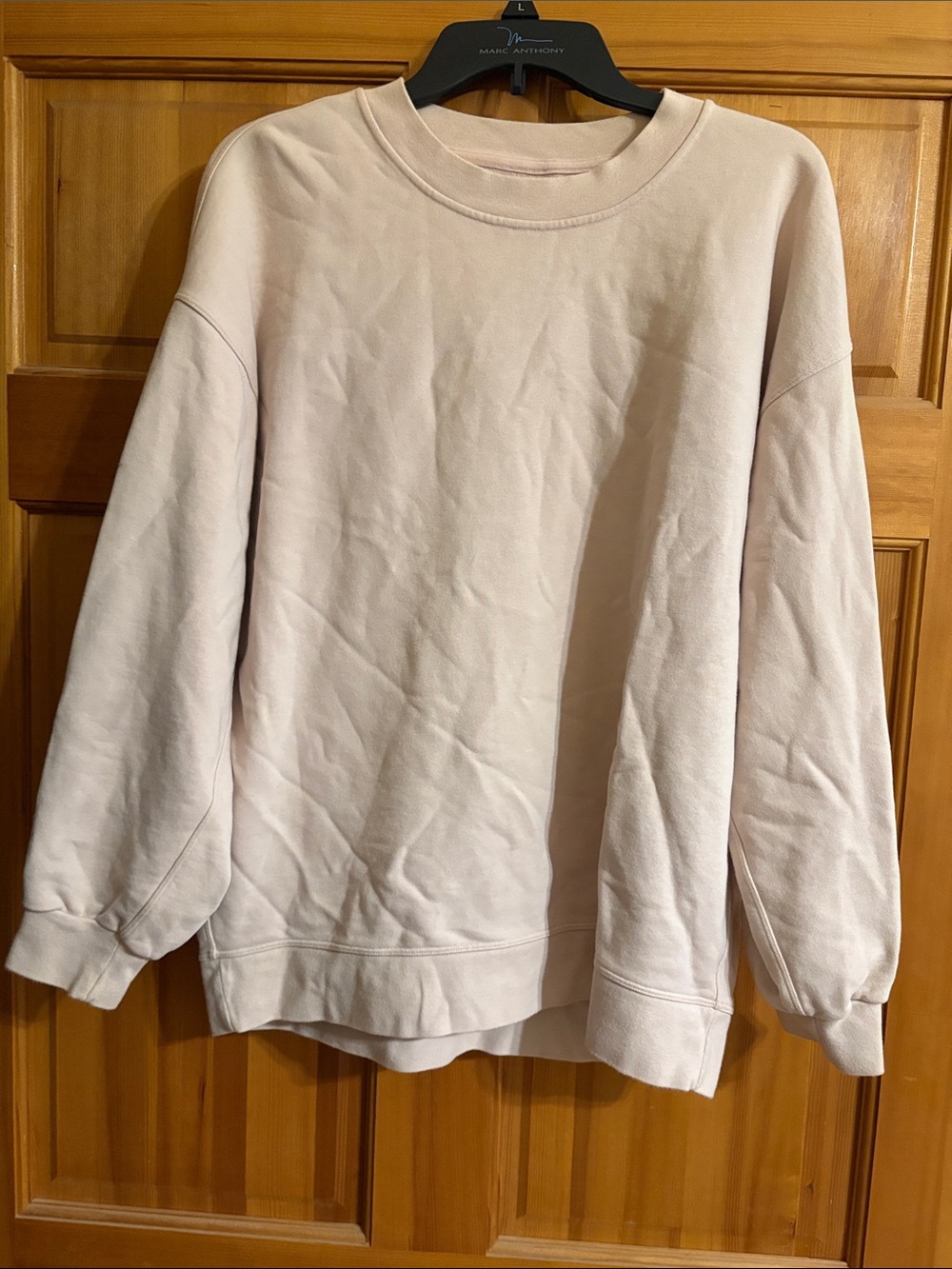 lululemon athletica Crewneck Sweatshirt in Pale Blush